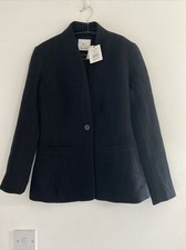 Marcs Sandrine Felted 100% Australian Wool Blazer Size 8