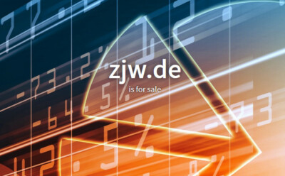 Verkauf zjw.de dreistellige TOP DE Domain 3stellige 3 Zeichen drei Buchstaben