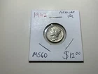 1942 United States Mercury Dime 10c