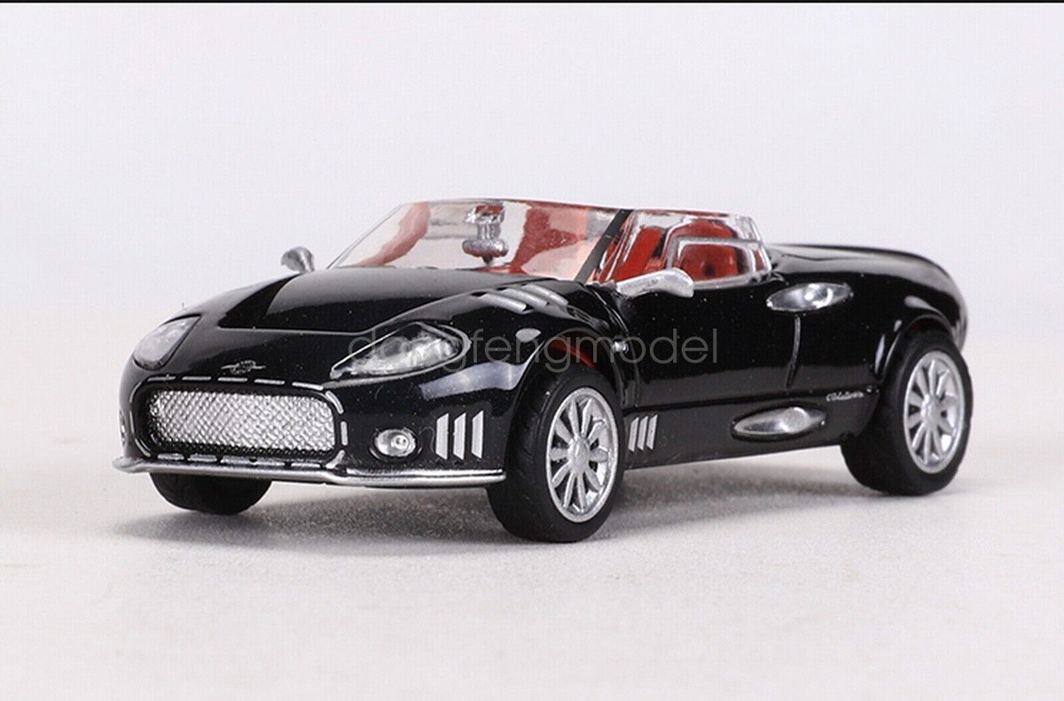 DCT 1/64 Scale For Spyker C12 LaTurbie Black Diecast Car Model Toy
