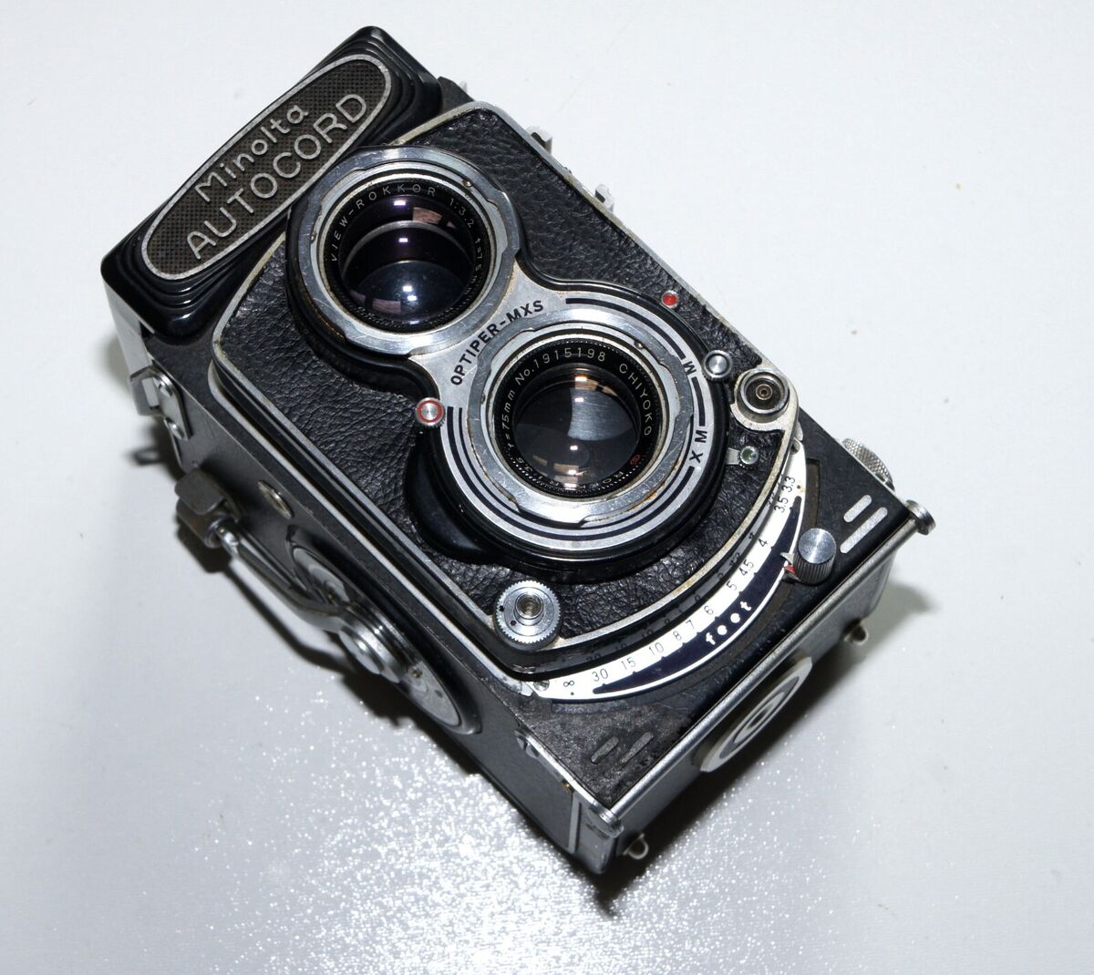 Minolta Autocord TLR 6x6 Medium Format Camera Minolta ROKKOR Minolta Autocord TLR 6x6 Medium Format Camera Minolta ROKKOR