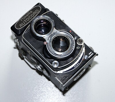 Minolta Autocord TLR 6x6 Medium Format Camera Minolta ROKKOR Minolta Autocord TLR 6x6 Medium Format Camera Minolta ROKKOR