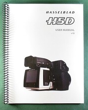 Hasselblad H5D Instruction Manual: Full Color 118 Pages  Protective Covers