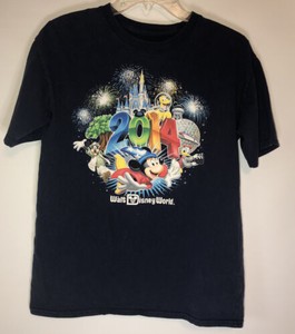 Walt Disney World 14 Blue T Shirt Kids Size Extra Large Ebay