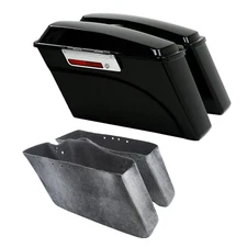 Hard Saddlebags Saddle Bags Fit For Harley Road King FLHR Ultra Classic 94-13 US