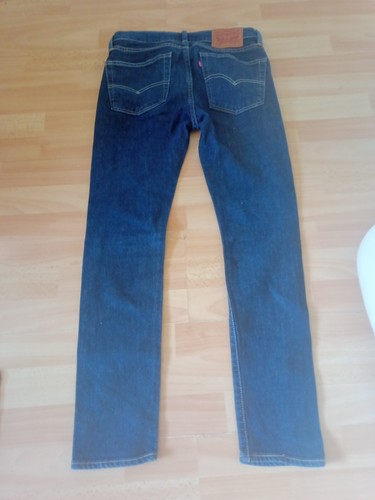 Levis 519 Herrenjeans blau fliegender Reißverschluss W30 L30 (2) - Bild 7 von 7