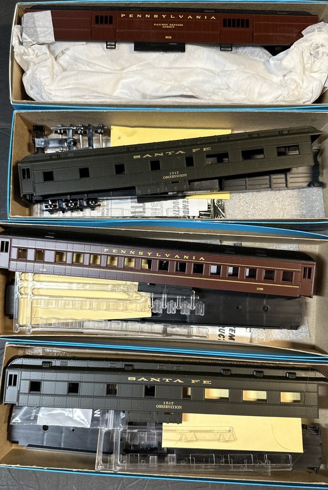 6 Vintage Pullman Athearn Passenger car kits with boxes LOT 22 eBay