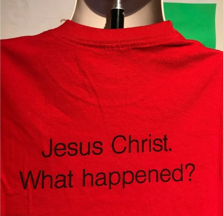 SS15 Supreme KIDS Hand Red Tee M T shirt moyen Jésus Christ que s'est il passé ? Taux