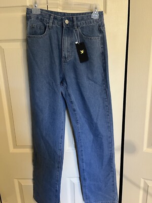 Nv Felix Jeans light blue denim size small NWT