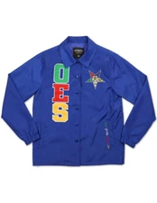 Order of the Eastern Star OES Waterproof Coach Jacket-Size Small-New!