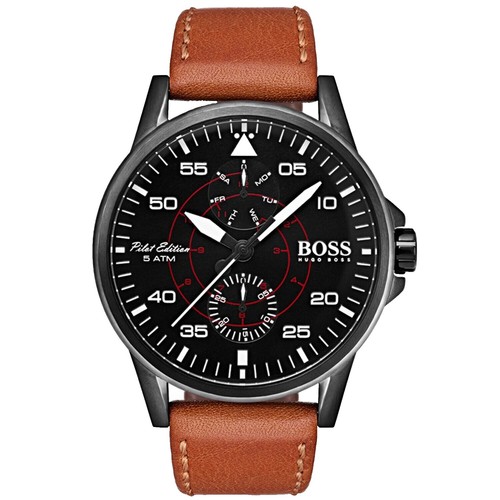 Hugo Maxx Men\'s Dress Watch. Calendar‎ On Face. Gold Accents​​​​​​​​​​ Hugo maxx watch 18k - Gem main image 4