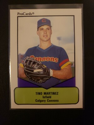 1990 ProCards AAA Future Stars Tino Martinez #124 Rookie RC