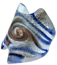 	 ANELLO IN VETRO DI MURANO ANTICA MURRINA VENEZIANA L511 C