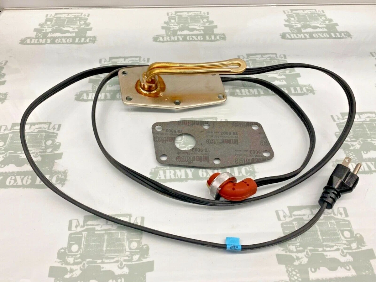 M939 m809 nhc 250 Cummins USA mfg block heater m813 m818 m923 m931 m925  m927 | eBay