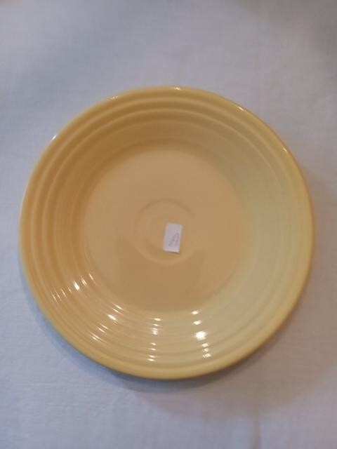 Yellow Fiesta Luncheon Plate - A ~ P 86 - OOP