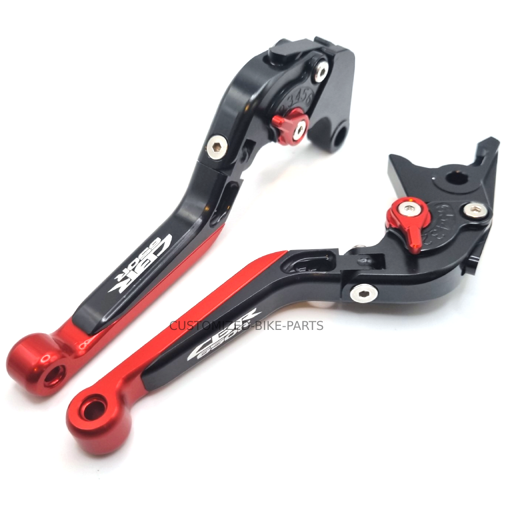 Honda CBR 650 R 2018-2026 | Adjustable Clutch Brake Lever Set Red