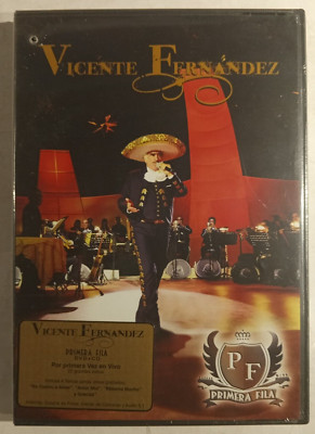 VICENTE FERNANDEZ - PRIMERA FILA - MEXICAN CD ALBUM + DVD, PROMO