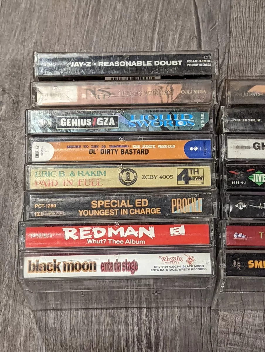 Wu-Tang Clan Da Mystery Of Chessboxin Music Script Cassette Tape