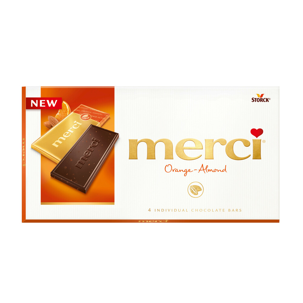 MERCI PREMIUM CHOCOLATE - BIG CHOICE - 100G - HAZELNUT DARK MILK