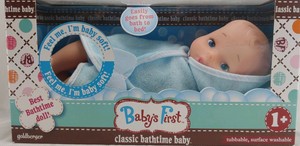 baby's first classic bath time baby
