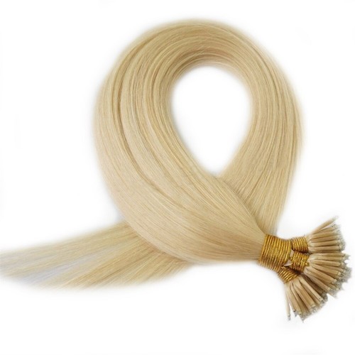 Nano Micro Beads Link Hair Extensions Nano Ring Tip Remy Human Hair Straight 1g - Picture 51 of 113