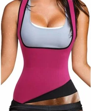 Women's Body Shaper,Tummy Fat Burner, Waist Trainer, Slimming Shapewear Tank Top
