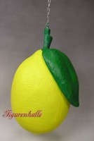 Zitrone Obst Werbung Werbefigur Figur Statue Skulptur Deko LadengeschäFt Groß