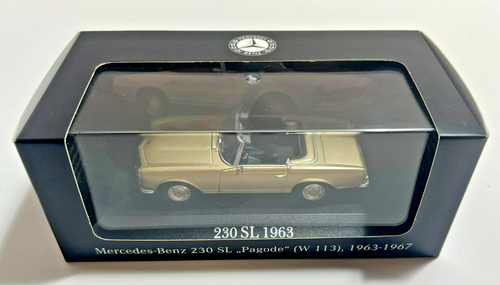 Orig. Mercedes-Benz Model Car 230 SL Pagoda W113 Premium Collectibles 1:43 B660 - Picture 2 of 6