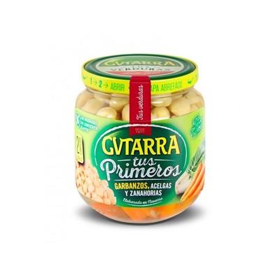 Gutarra Garbanzos, Acelga y Zanahoria Cristal 560g