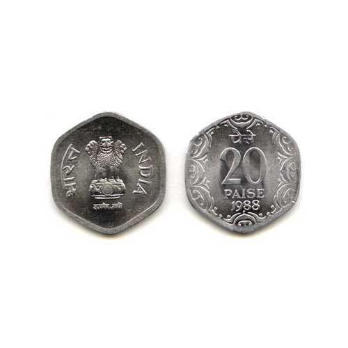 Collection of 1000 India KM44(U) 20 Paise Coins for Enthusiasts - Picture 1 of 1