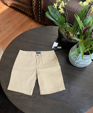 NWT Polo Ralph Lauren Khaki Cotton Kids Short Size 12