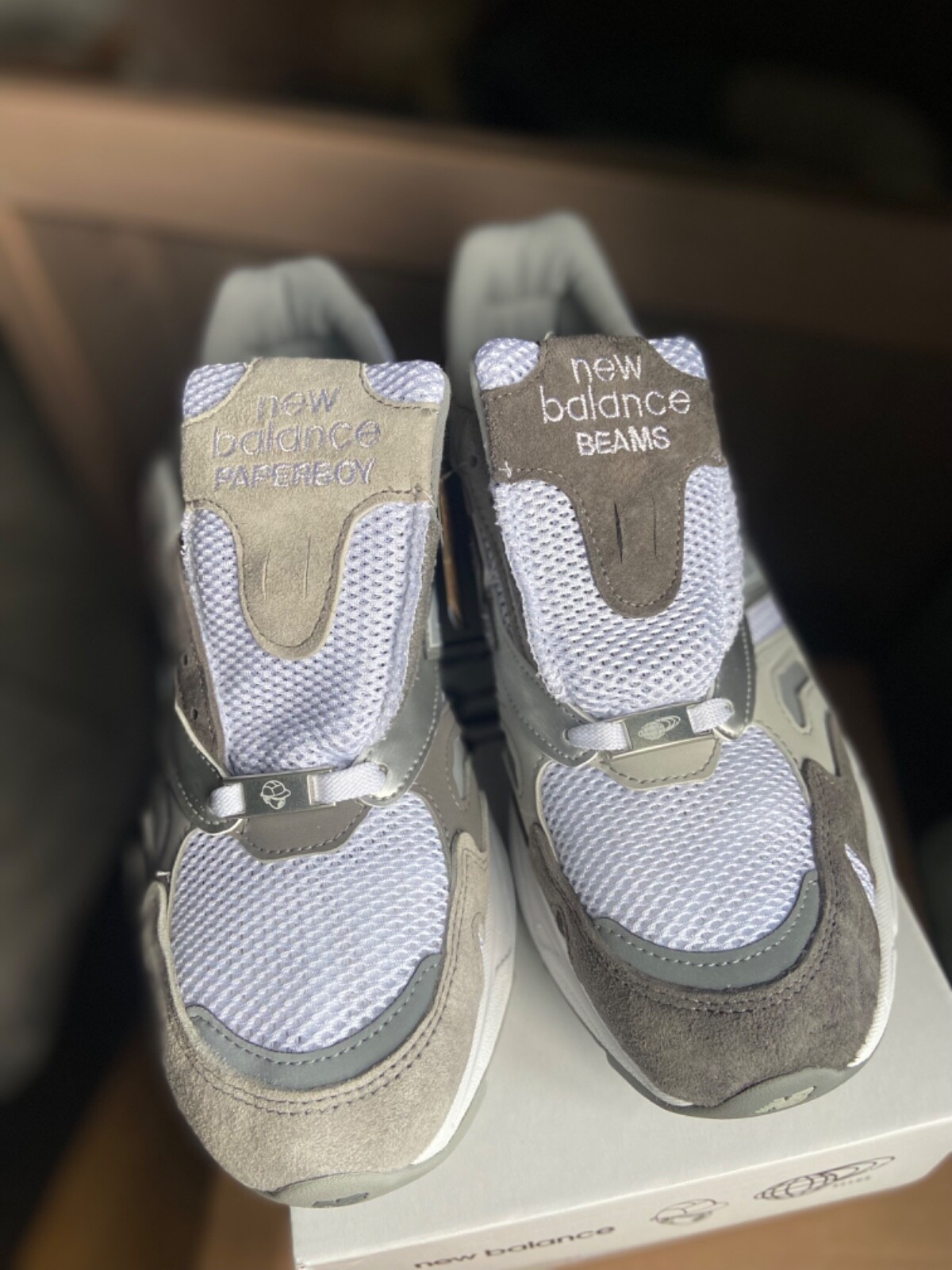 Size 8 - New Balance 920 Made in England BEAMS Paperboy Paris Ice