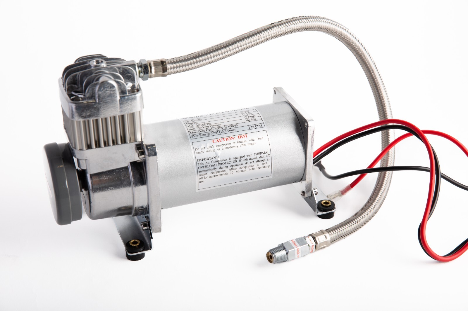 Air Compressor 200 PSI for Train Horns/Suspension Car/Truck Any Use Viking Horns