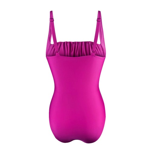 Women's Swimsuit Ruched Tummy Control Bathing Suits Vintage Push Up Swimwears - Picture 5 of 57