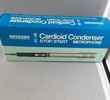 Vintage Cardioid Condenser (32) Ec-3s Stop/start Microphone (bp) Superscope