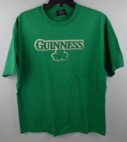 Guinness Beer green t-shirt Clover size XL Irelan… - image 1