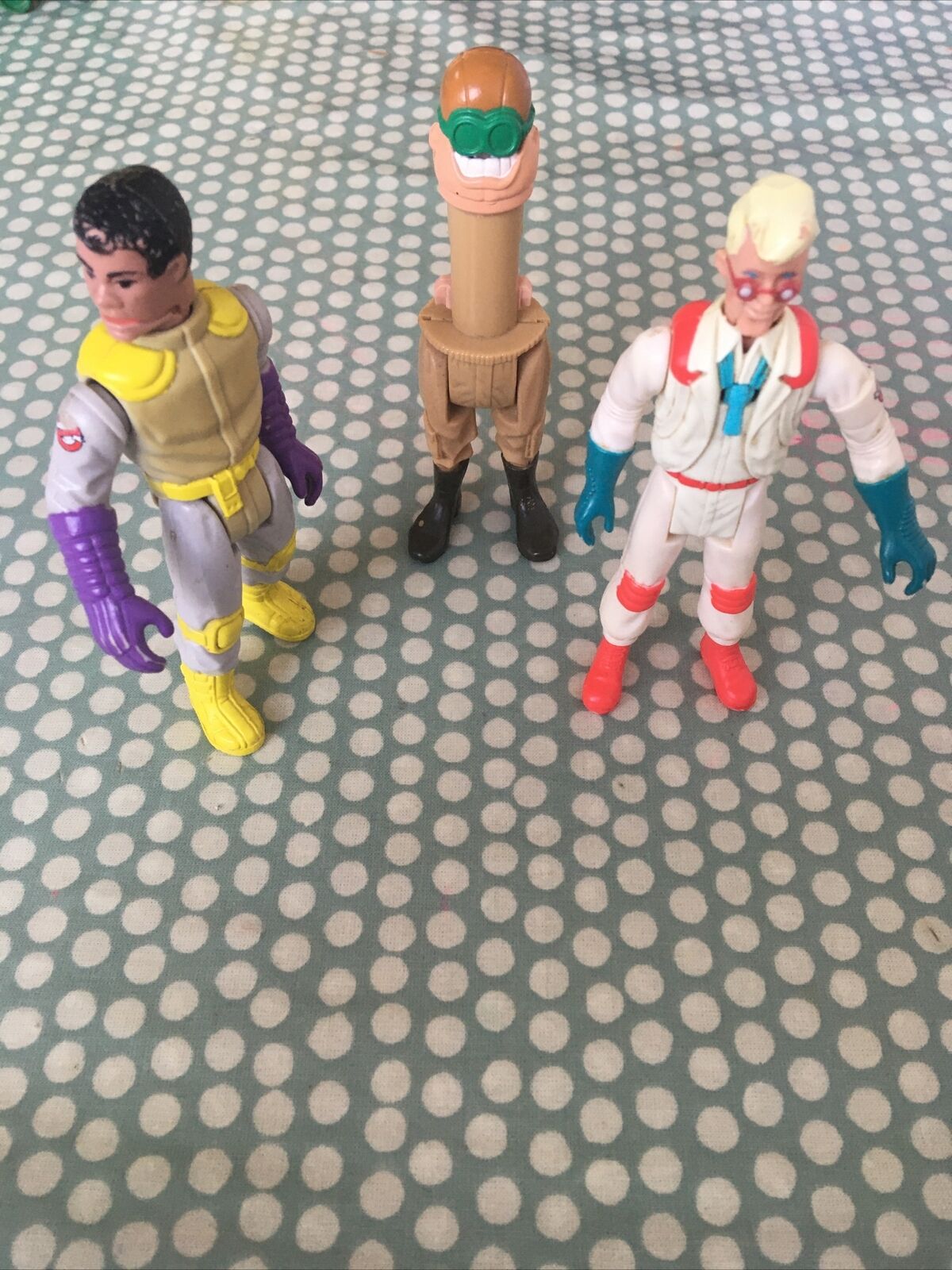 Ghostbusters Figures Fright Features X3 Spares Or Repairs Broken Parts Winston