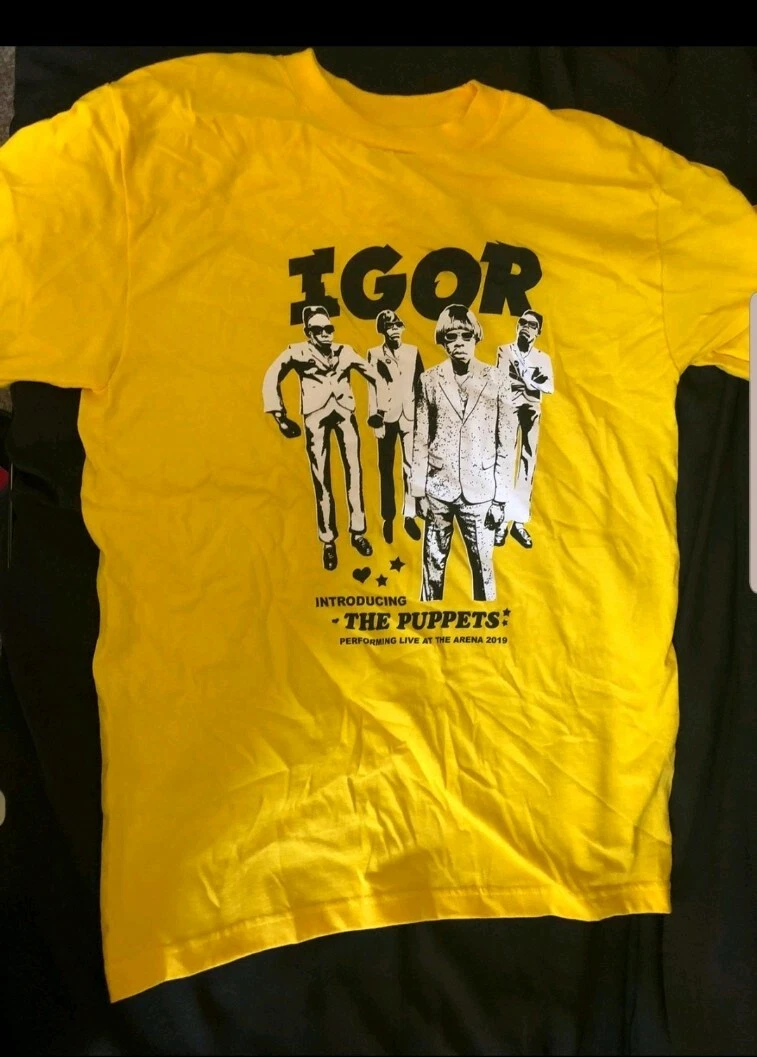 Tyler the Creator Igor Tour Merch T Shirt Golf Wang OFFICIAL MSG