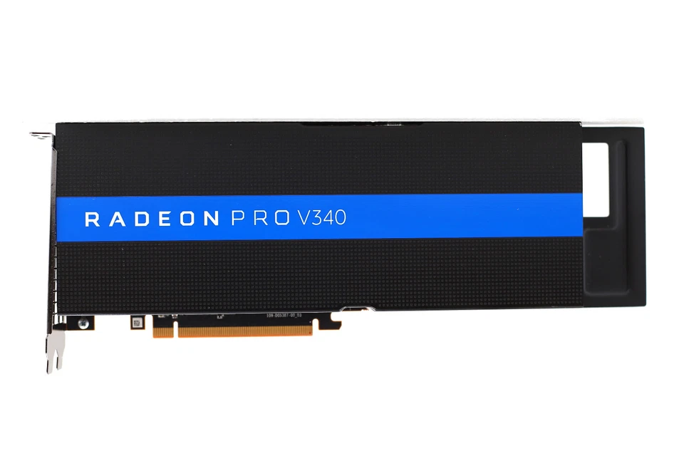 AMD Radeon Pro V340L 16GB HBM2 PCIe Graphics Card P/N: 102D0531802 Tested - Image 2 of 4