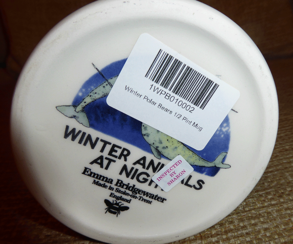 . Emma Bridgewater First Quality NEW Winter Polar Bears 1/2 Pint Mug eBay
