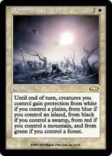 DOMINARIA'S JUDGMENT Planeshift MTG White Instant RARE