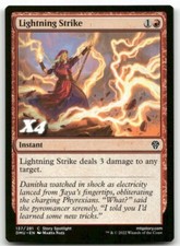 Lightning Strike #137 MTG Dominaria United NM X4