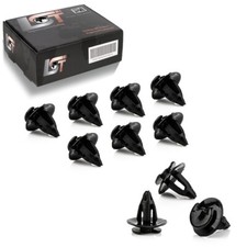 10x Abschlusskante / Leiste Dachverkleidung Befestigung Clips schwarz für AUDI