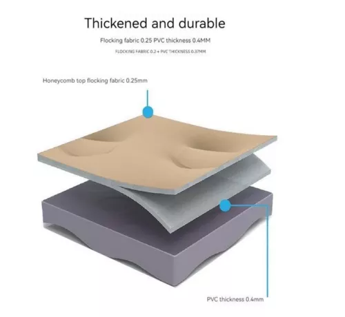 Inflatable High Raised Double King Size Air Bed Mattress with Pump Pillow Kit - Picture 8 of 13