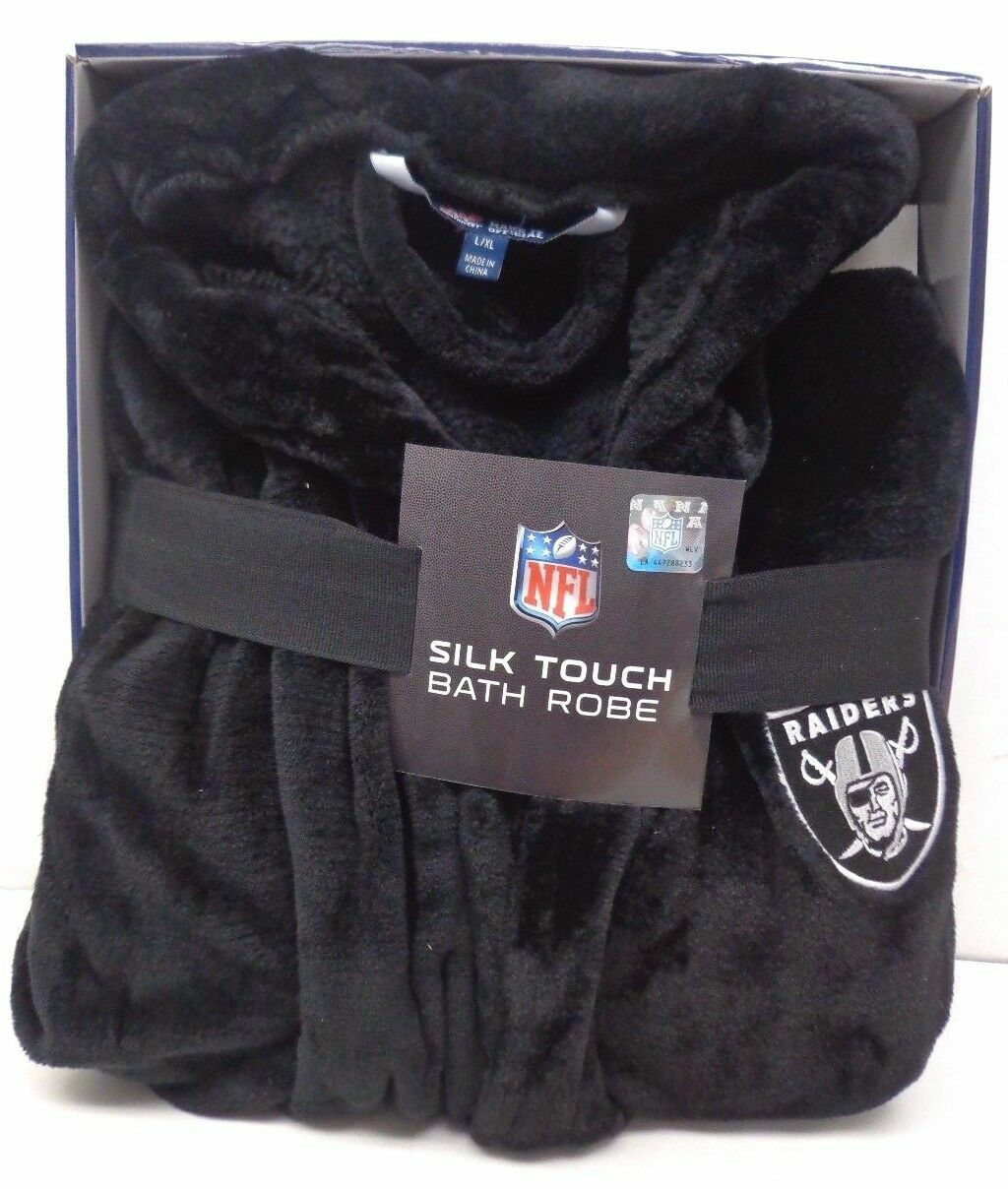 Boxed NFL Silk Touch Bath Robe Men's 26" x 47" eBay