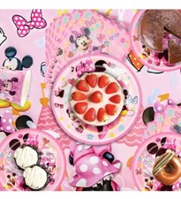 81-Teiliges Maus-Design Partygeschirr Set für 20 Gäste – Teller, Becher & Tischd