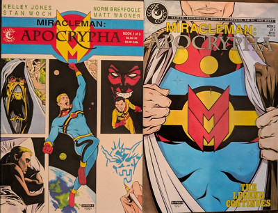 Miracleman: Apocrypha # 1 and #2 of 3 Eclipse Comics 1991