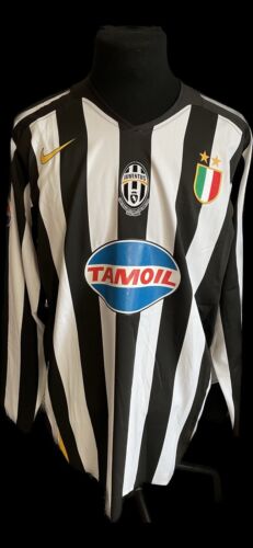 🙂 Camiseta Camiseta Camiseta Juventus MATCH USADA Camisa 2005 2006 Emerson Certificado de Autenticidad - Imagen 1 de 9