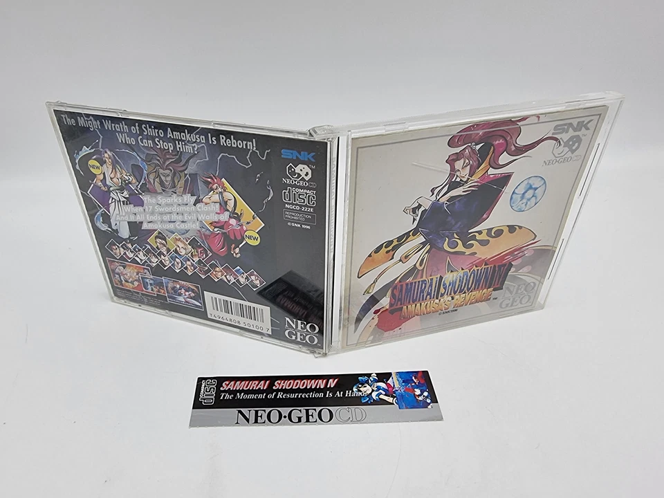 Neo Geo Cd Samurai Shodown Iv Usa Version Used - Image 4 of 4