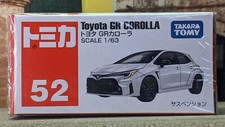 TOMICA #52 TOYOTA GR COROLLA 1/63 SCALE NEW IN BOX USA STOCK!!!